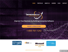 Tablet Screenshot of improvementinteractive.com